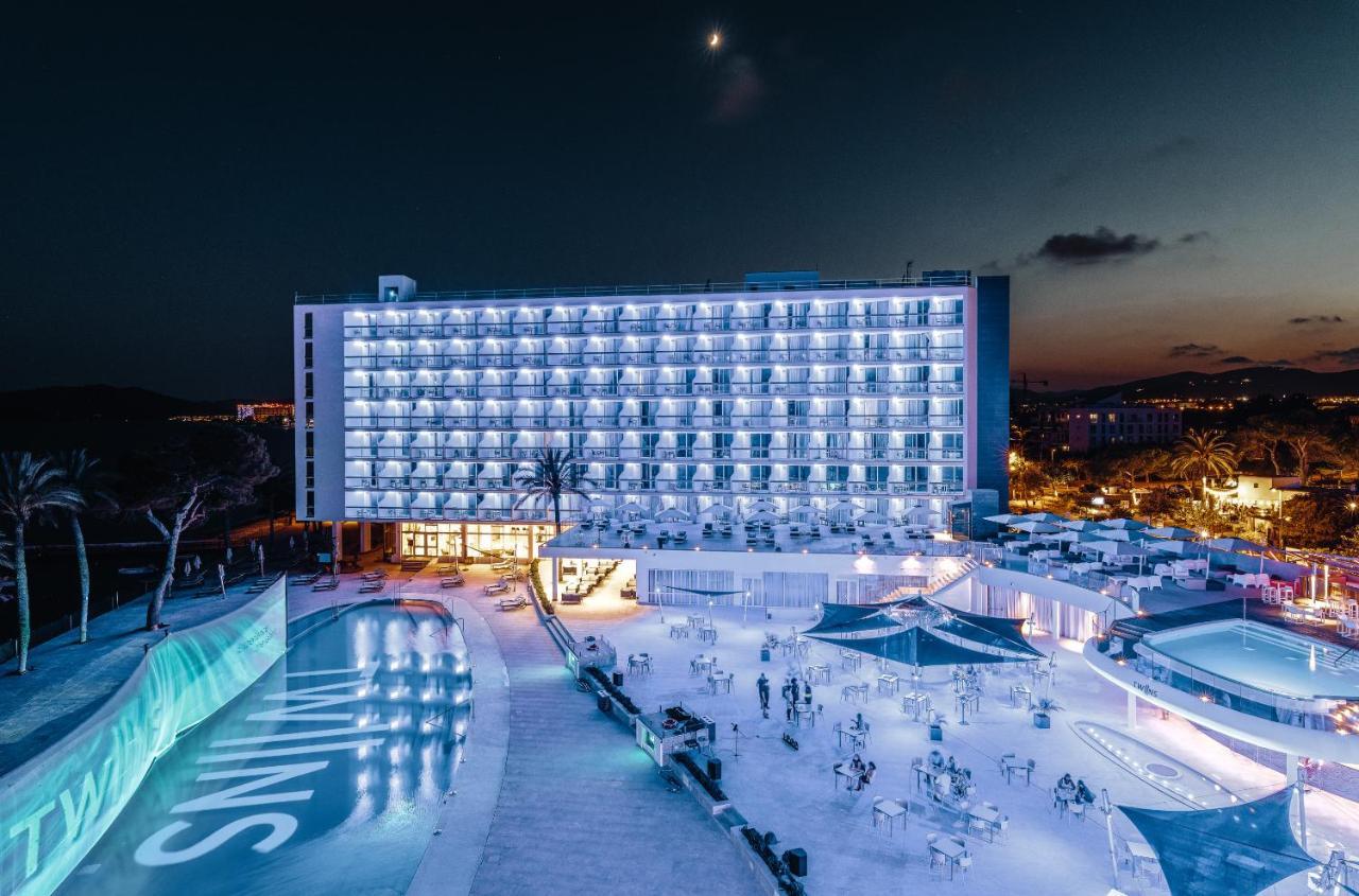 The Ibiza Twiins - 4* Sup Hotel Playa d'en Bossa Bagian luar foto
